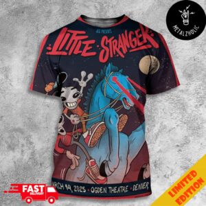 AEG Presents Little Stranger Music At The Ogden Theatre In 2025 March 14 Denver Colorado All Over Print T-Shirt