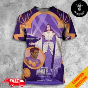 Agatha Harkness And Kingo New Episode What If Season 3 Movie Poster By Drew Shannon All Over Print T-Shirt