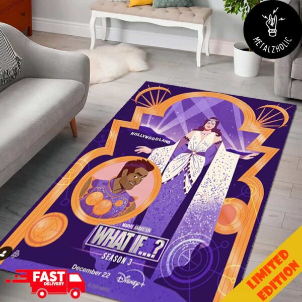 Agatha Harkness And Kingo New Episode What If Season 3 Movie Poster By Drew Shannon Home Decor Rug Carpet