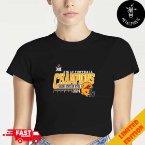 Arizona State Sun Devils Big 12 Football Conference Champions Locker Room 2024-2025 NCAA Cropped T-Shirt