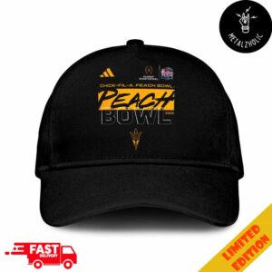 Arizona State Sun Devils University Football 2025 College Football Playoffs Quarterfinals Peach Bowl Hat Cap