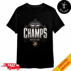 Army Black Knights 2024 AAC Football Conference Champions Locker Room Merchandise T-Shirt