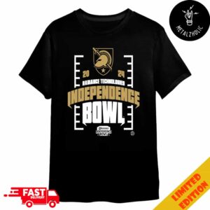 Army Black Knights 2024 Radiance Technologies Independence Bowl Champions Logo NCAAF Bowl Games 2024-2025 Merchandise T-Shirt