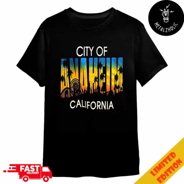 BABYMETAL City Of Anaheim World Tour 2024 Anaheim Day 2 California Republic 2024 Merchandise T-Shirt