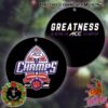 Arizona State Sun Devils College Football Playoff Quarterfinal 2025 Chick-fil-a Peach Bowl NCAA Home Decor Tree Decorations Ornament