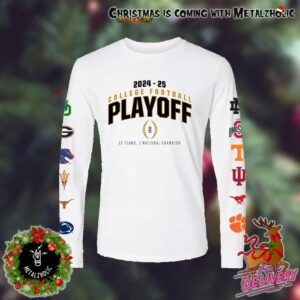 College Football Playoff 2024-2025 12 Teams Playoff All Over Print Long Sleeve