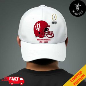 College Football Playoff 2025 Indiana Hoosiers Helmet NCAA Bowl Games 2024-2025 Classic Hat Cap