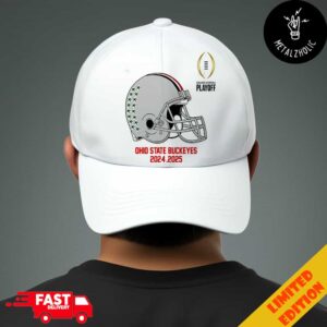 College Football Playoff 2025 Ohio State Buckeyes Helmet NCAA Bowl Games 2024-2025 Classic Hat Cap