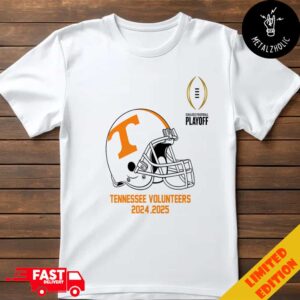 College Football Playoff 2025 Tennessee Volunteers Helmet NCAA Bowl Games 2024-2025 T-Shirt