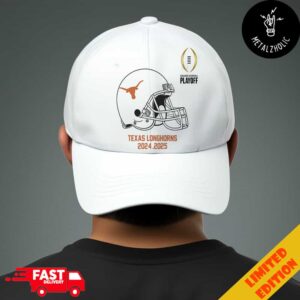 College Football Playoff 2025 Texas Longhorns Helmet NCAA Bowl Games 2024-2025 Classic Hat Cap