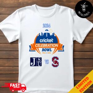 Cricket Celebration Bowl Jackson State vs South Carolina State December 14th 2042 NCAA 2024-2025 College Football Bowl Games At Mercedes Benz Superdome T-Shirt