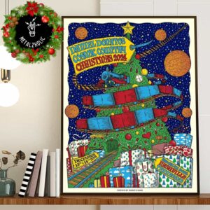 Daniel Donato Cosmic Country Christmas 2024 December 13 And 14 2024 Brooklyn Bowl Nashville Tennessee Poster Canvas