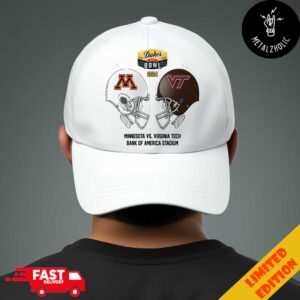 Duke’s Mayo Bowl NCAA 2024-2025 Bowl Games Minnesota Golden Gophers vs Virginia Tech Hokies At Bank Of America Stadium Skull Helmet Head To Head Classic Hat Cap