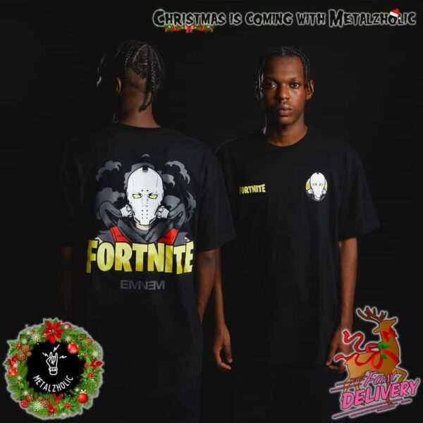 Eminem x Fortnite Rap Boy Reloaded New Merchandise 2024 Two Sides T-Shirt