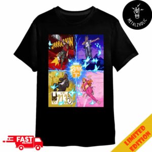 Eminem x Fortnite Remix Chapter 2 Vinyl All Artists Cover Merchandise T-Shirt