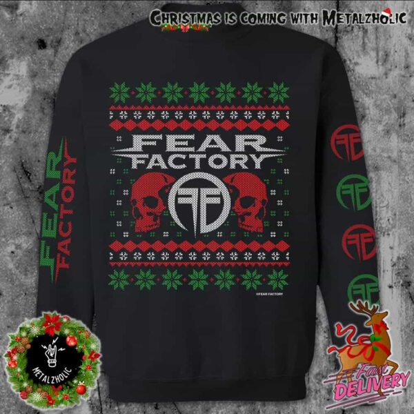 Fear Factory New Merchandise The FF-Xmas Holiday Gift For Fans Ugly Sweater