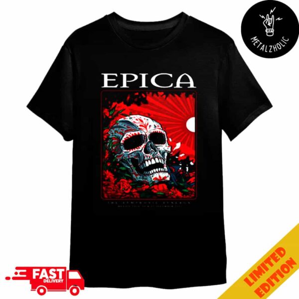 First Show Epica The Symphonic Synergy Mexico Shows 6 December 2024 At Mexico City Merchandise T-Shirt