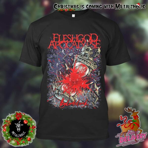 Fleshgod Apocalypse Bloodclock By Coki Greenway Limited Merchandise 2024 T-Shirt