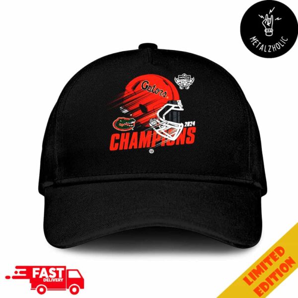 Florida Gators Football 2024 Union Home Mortgage Gasparilla Bowl Champions Helmet NCAA Bowl Games 2024-2025 Hat Cap