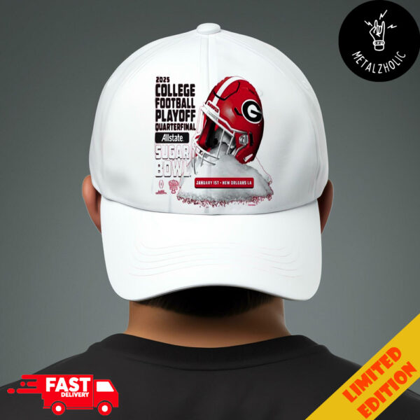 Georgia Bulldogs 2025 College Football Playoff Allstate Sugar Bowl January 1st New Orleans LA NCAA Bowl Games 2024-2025 Classic Hat Cap