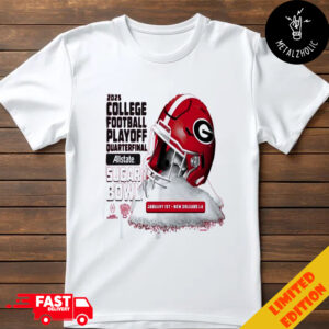 Georgia Bulldogs 2025 College Football Playoff Allstate Sugar Bowl January 1st New Orleans LA NCAA Bowl Games 2024-2025 T-Shirt