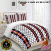 Gucci Bedding Set Black And Red Duvet Cover And Pillow Cases For Stylish Bedrooms