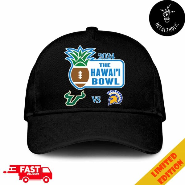 Hawai’i Bowl South Florida Bulls vs San Jose State NCAA 2024-2025 College Football Bowl Games At Clarence TC Ching Athletics Complex Honolulu Hawai’i Classic Hat Cap