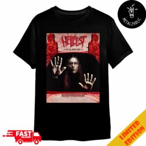 Hellfest Open Air 19 To 22 June 2025 Jerry Cantrell Poster Show Merchandise T-Shirt