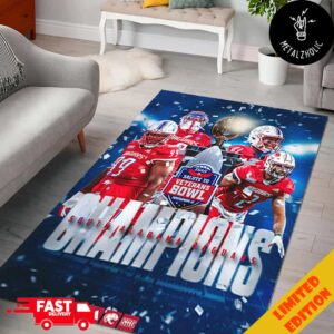 IS4S Salute to Veterans Bowl Champions Is South Alabama Jaguars Congratulations NCAA Bowl Games 2024-2025 Home Decor Rug Carpet