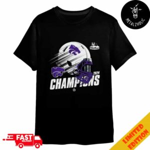 Kansas State Wildcats Rate Bowl Game Champions 2024 Helmet Logo NCAAF Bowl Games 2024-2025 Merchandise T-Shirt