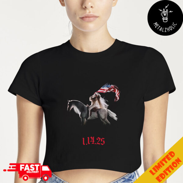 Look At That Horse Beyonce Tour 1.14.25 Live Nation Confirm Beyonce Tour For 2025 Cropped T-Shirt