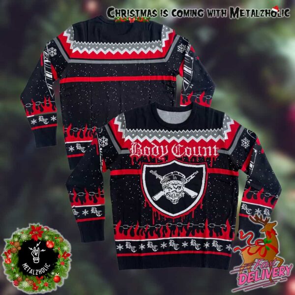 Merry Christmas From The Ice Family Body Count Xmas Gift Holiday Ugly Sweater