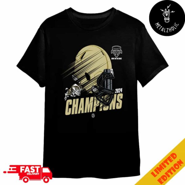 Navy Midshipmen Football Are Lockheed Martin Armed Forces Bowl 2024 Champions Congratulations NCAAF Bowl Games 2024-2025 Merchandise T-Shirt