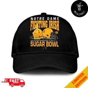 Official Notre Dame Fighting Irish Sugar Bowl College Football Playoff 2025 Allstate Sugar Bowl Bound Hat Cap