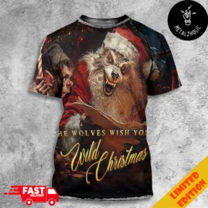 Powerwolf The Wolves Wish You A Wild Christmas All Over Print T-Shirt