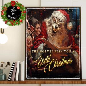 Powerwolf The Wolves Wish You A Wild Christmas Poster Canvas