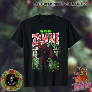 Rob Zombie New Christmas Merchandise 2024 Throne Holiday T Shirt