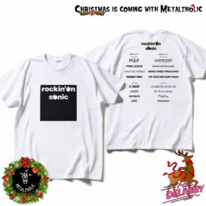 Rockin’ on Sonic Official Goods Released 2024 Two Sides T-Shirt