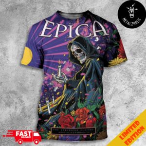 Second Show Epica The Symphonic Synergy Mexico Shows 7 December 2024 At Mexico City All Over Print T-Shirt