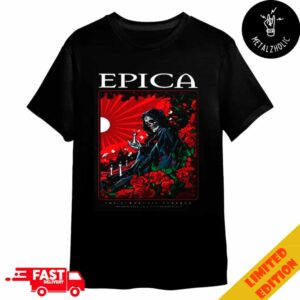 Second Show Epica The Symphonic Synergy Mexico Shows 7 December 2024 At Mexico City Merchandise T-Shirt