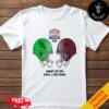 Valero Alamo Bowl NCAA 2024-2025 Bowl Games BYU Cougars vs Colorado Buffaloes At Alamodome Stadium Skull Helmet Head To Head T-Shirt