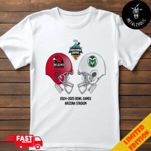 Snoop Dogg Arizona Bowl NCAA 2024-2025 Bowl Games Miami RedHawks vs Colorado State Rams At Arizona Stadium T-Shirt