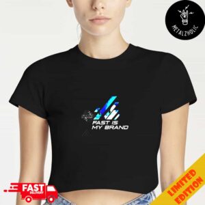 Sonic The Hedgehog 3 Fast Is My Brand Cropped T-Shirt