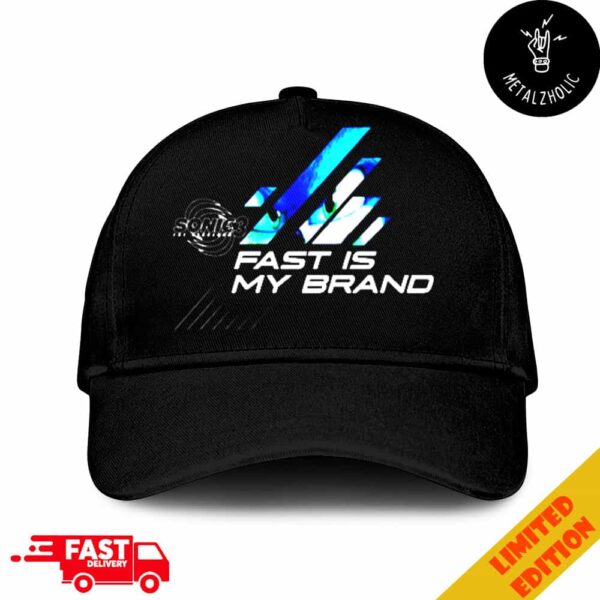 Sonic The Hedgehog 3 Fast Is My Brand Hat Cap