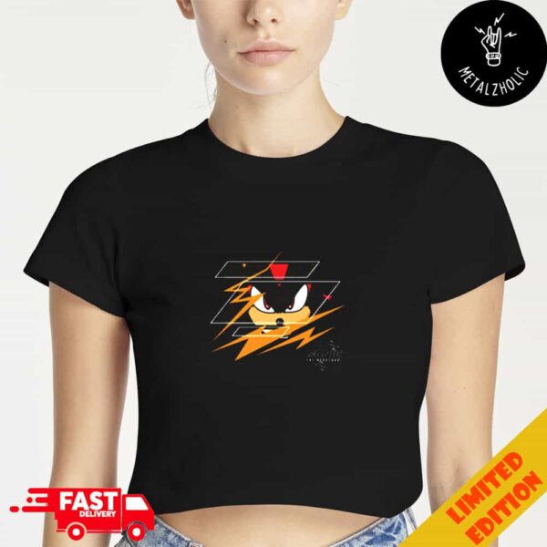 Sonic The Hedgehog 3 Shadow New Merchandise Cropped T-Shirt