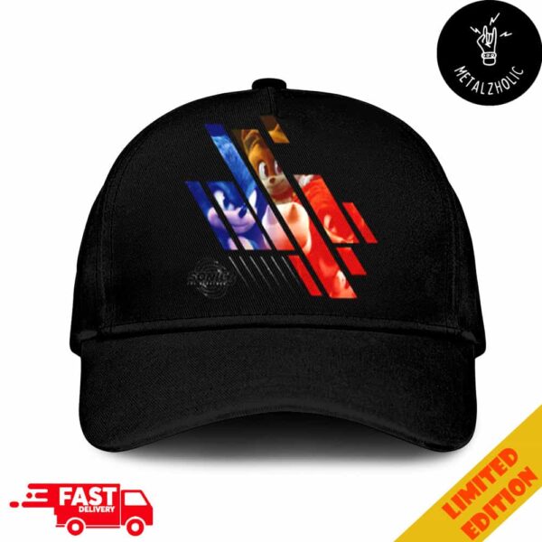 Sonic The Hedgehog 3 Team Sonic New Merchandise 2024 Hat Cap