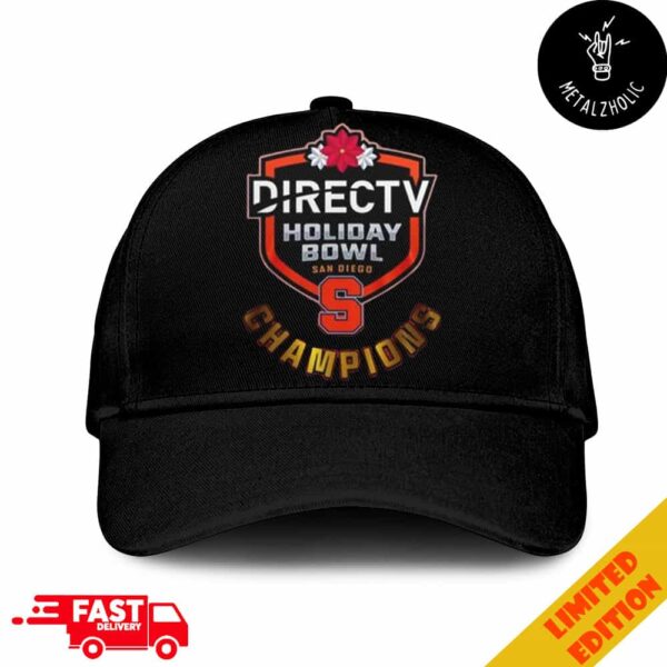 Syracuse Orange Football Directv Holiday Bowl 2024 Champions NCAAF Bowl Games 2024-2025 Hat Cap