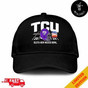 TCU Horned Frogs Football Isleta New Mexico Bowl Champions 2024 NCAAF Bowl Games 2024-2025 Helmet Logo Hat Cap