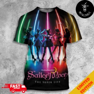 The Sailor Guardians Take The Stage Next Year In Pretty Guardian Sailor Moon The Super Live All Over Print T-Shirt