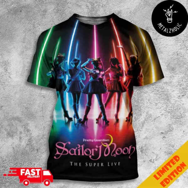 The Sailor Guardians Take The Stage Next Year In Pretty Guardian Sailor Moon The Super Live All Over Print T-Shirt